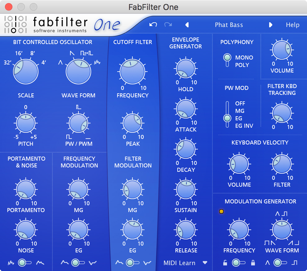 Image for FabFilter One