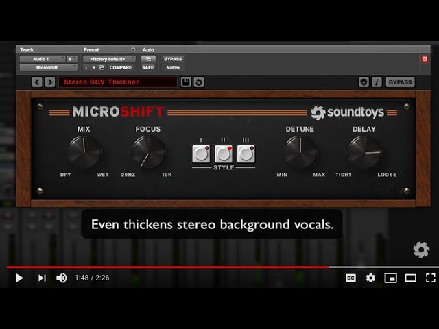 Image for Soundtoys MicroShift