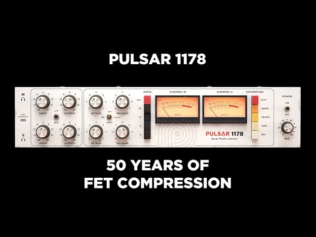 Image for Pulsar 1178, the most versatile FET compressor!