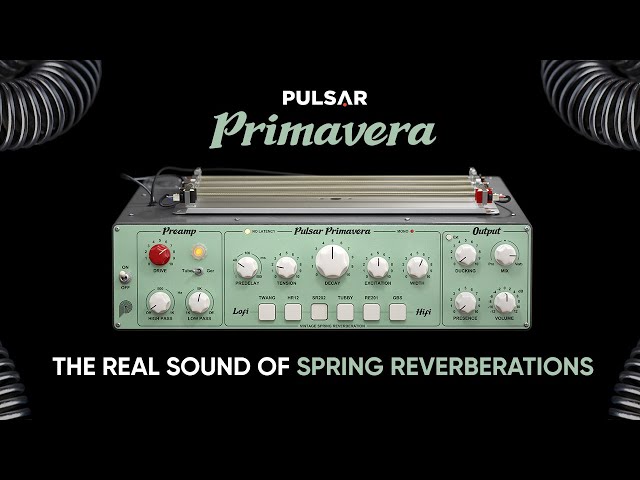 Image for Pulsar Primavera, the real sound of spring reverberations