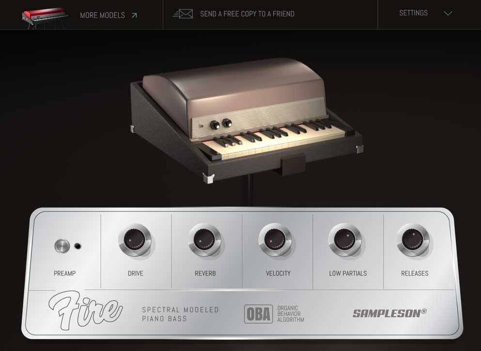 Image for Fire Piano Bass