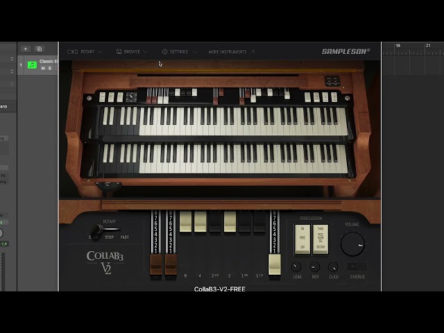 Image for CollaB3 V2 - Free Tone wheel Organ Version 2 (2024)