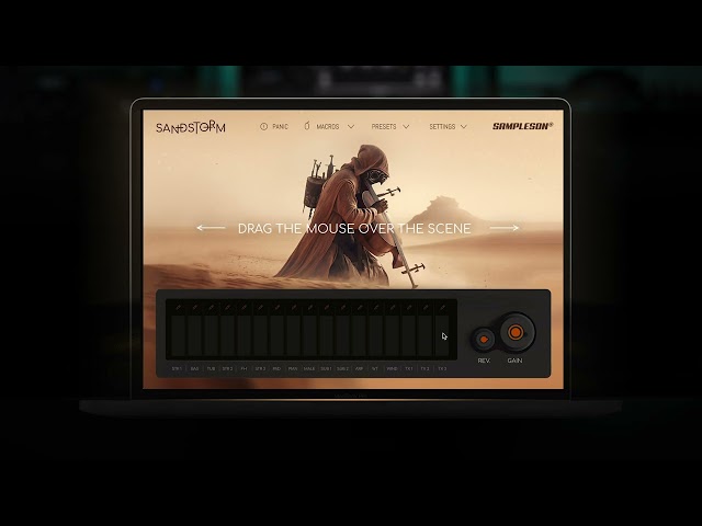 Image for SandStorm - The Evolving Soundscapes Builder. VST Plug-in for Win and Mac