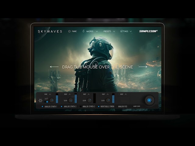 Image for SkyWaves - Analog Cinematic Soundscape Creator