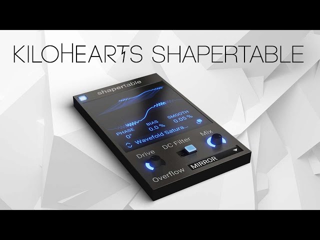 Image for Kilohearts Shaper Table – Wavetable-powered Distortion