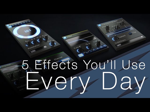 Image for 5 Effects You'll Use Every Day