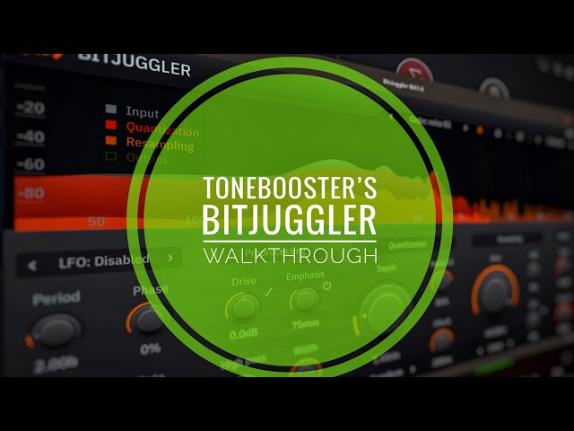 Image for ToneBoosters BitJuggler Pt 1: Full walkthrough - superb vintage digital FX