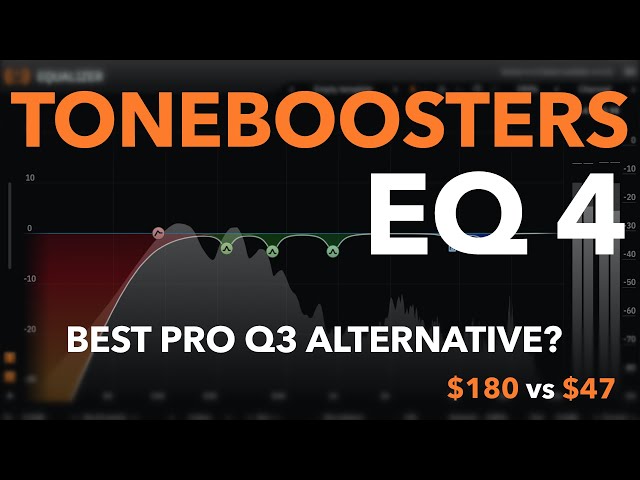 Image for Toneboosters EQ 4 | Best Pro Q 3 Alternative for MAC & PC