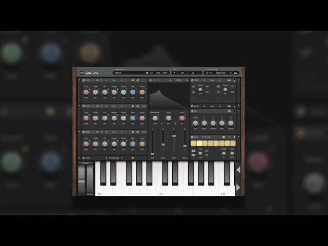 Image for Toneboosters Lowtone Bass Synthesizer demo 1