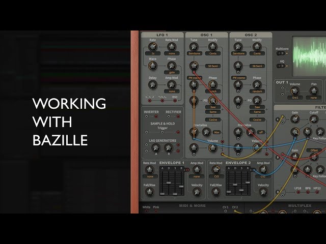 Image for u-he Bazille Musikmesse Demo - Make a track in 2 minutes