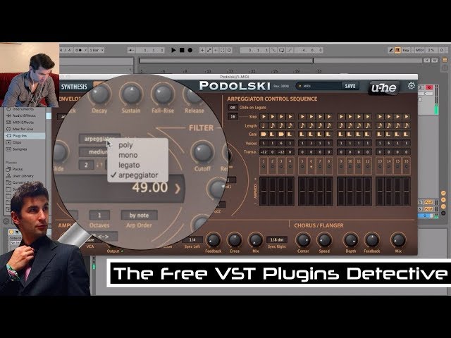 Image for Podolski - FREE Synth VST Plugin / Arpeggiator VST Plugin