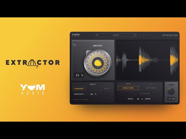 Image for Extractor by Yum Audio – From Noisy Loops to Tight Samples