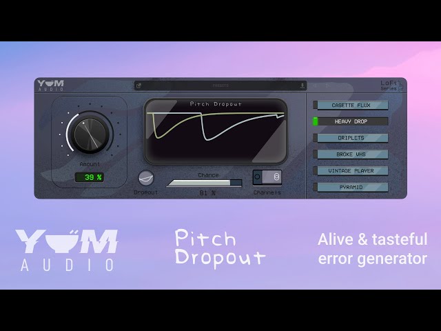 Image for LoFi Pitch Dropout by Yum Audio