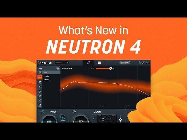 Image for What’s New in Neutron 4 | iZotope Mixing Software