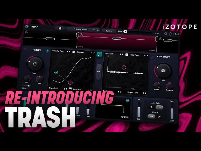 Image for Re-introducing iZotope Trash | What's new in our iconic distortion plugin